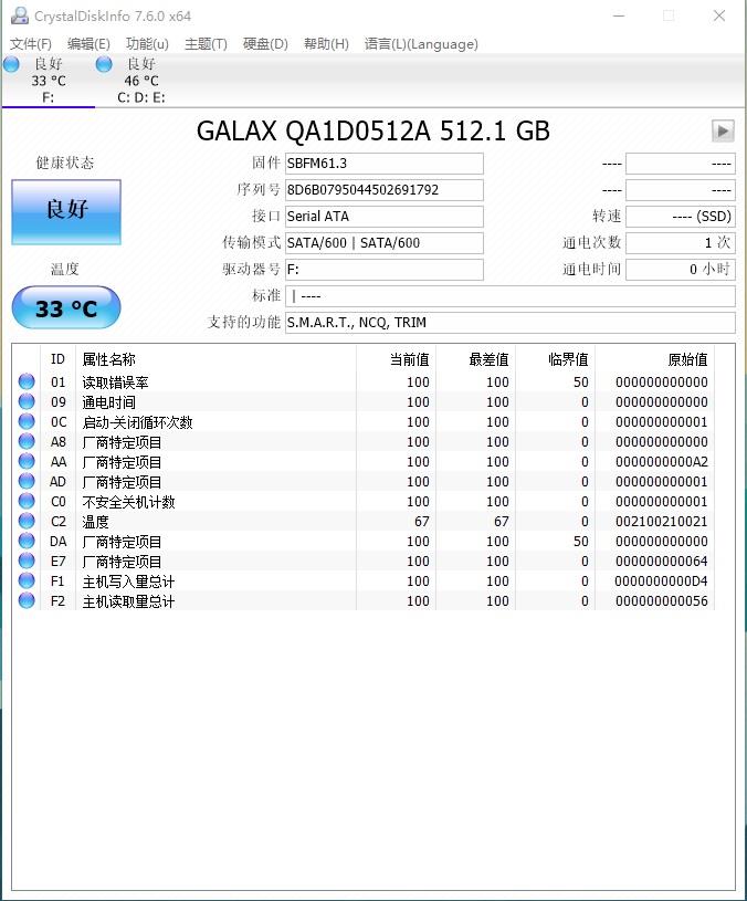 好固态可以贵一点！影驰擎 512 SSD评测