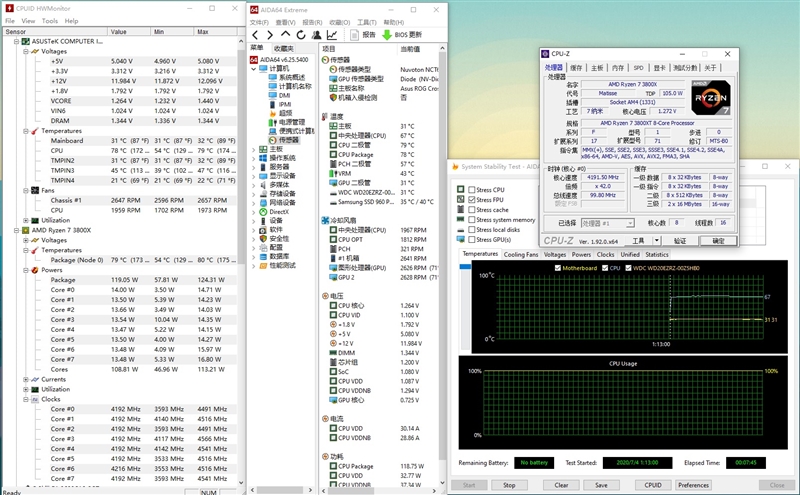 AMD的超频神U！锐龙9 3900XT/锐龙7 3800XT首发评测：Zen2单核性能被严重低估