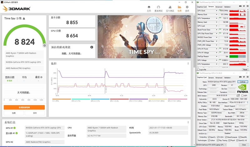 首发锐龙7 5800H！华硕天选2游戏本评测：天才的AMD工程师
