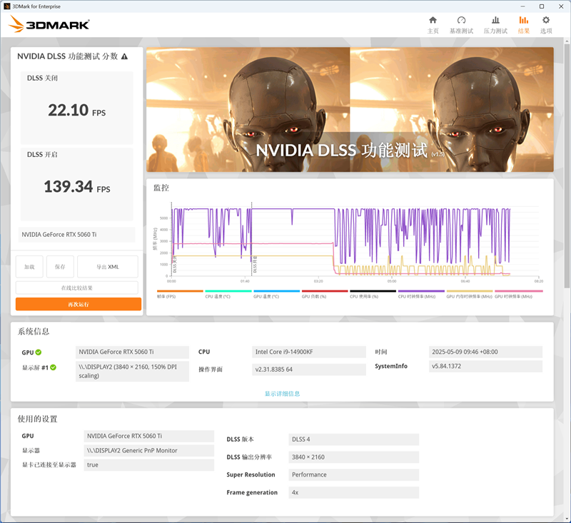 技嘉RTX 5060 Ti GAMING OC 16GB魔鹰显卡评测：DLSS 4技术实属游戏利器 主流显卡也能畅玩4K3A