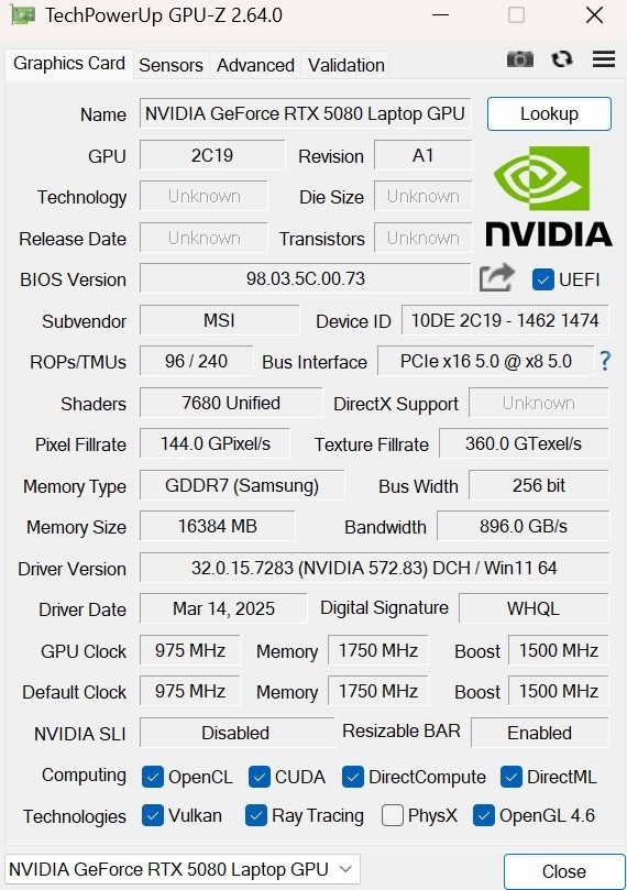 笔记本RTX 5090/5080/5070Ti谁最坑：实测给你答案