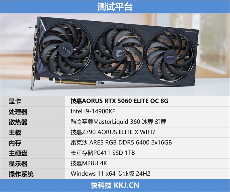 技嘉RTX 5060小雕首发评测：超越RTX 4060 Ti！2K也有一战之力