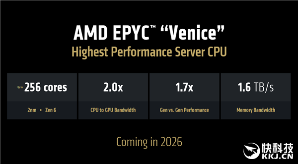 AMD首次公开未来两代EPYC：Zen6性能飙升70％！