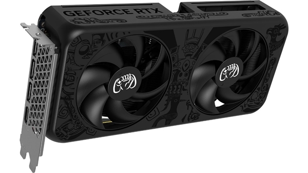 AX电竞叛客首秀黑色50系显卡！RTX 5050 X2B发布登场