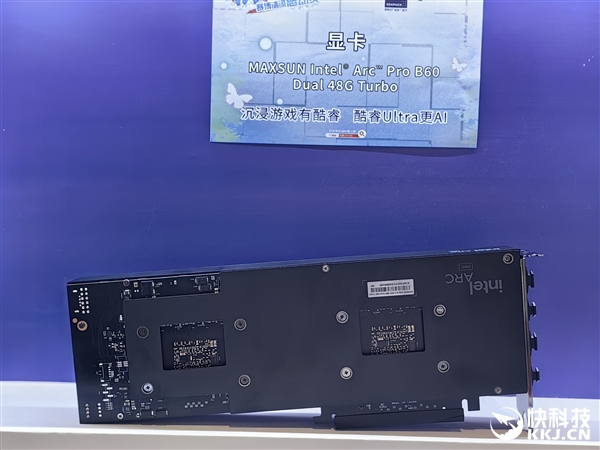 四卡八芯192GB显存！铭瑄秀Intel锐炫Pro B60显卡工作站