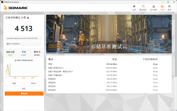 闪迪完美旗舰PCIe 5.0 SSD OPTIMUS GXPRO 8100 2TB实测：极速14.9GB/s、温度有惊喜