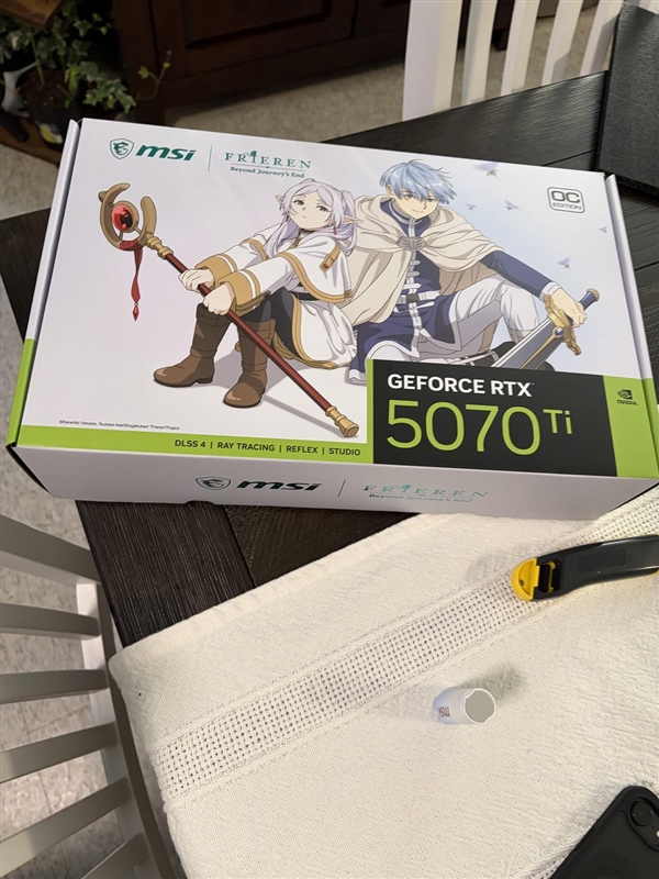 买一送三!男子花7400元买RTX 5070 Ti:沃尔玛一口气寄来四张