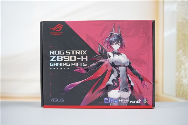 二次元风拉满！华硕ROG STRIX Z890-H GAMING WIFI S主板图赏