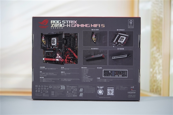 二次元风拉满！华硕ROG STRIX Z890-H GAMING WIFI S主板图赏