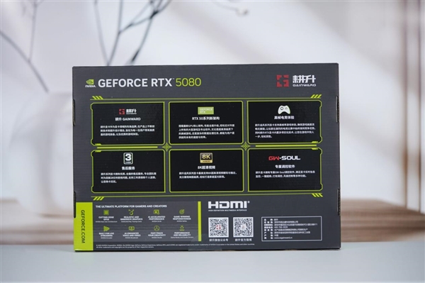 经典的红黑配色！耕升RTX 5080追风OC显卡图赏