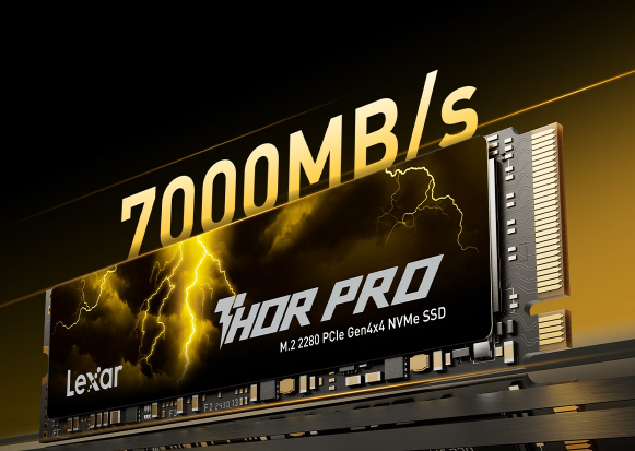 雷克沙THOR PRO系列PCIe 4.0 SSD上市：4TB仅1399元