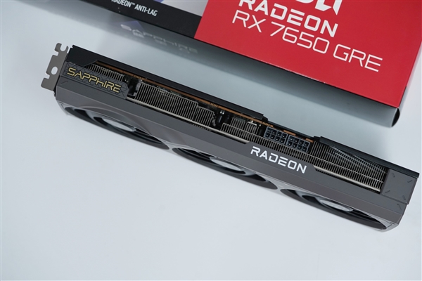 迎战RTX 5060！AMD RX 7650 GRE显卡图赏