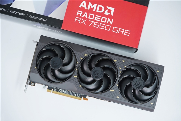 迎战RTX 5060！AMD RX 7650 GRE显卡图赏