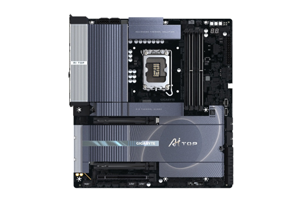 技嘉推出W880 AI TOP主板：双PCIe 5.0插槽、双雷电5