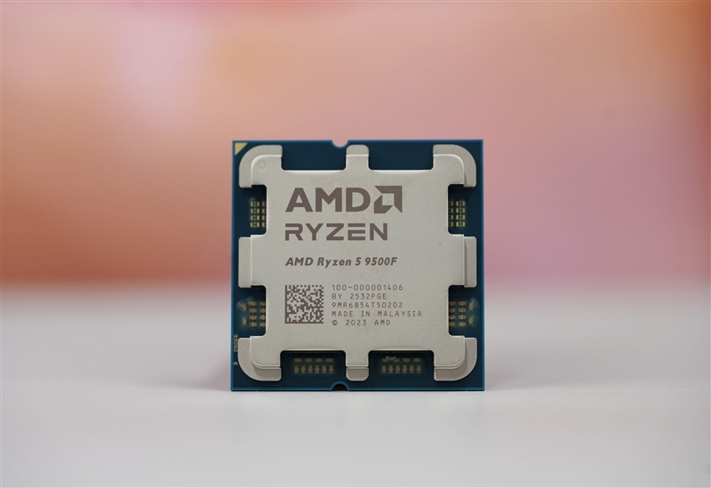 只用一半功耗 就赢了i5-14600K！AMD锐龙5 9500F评测
