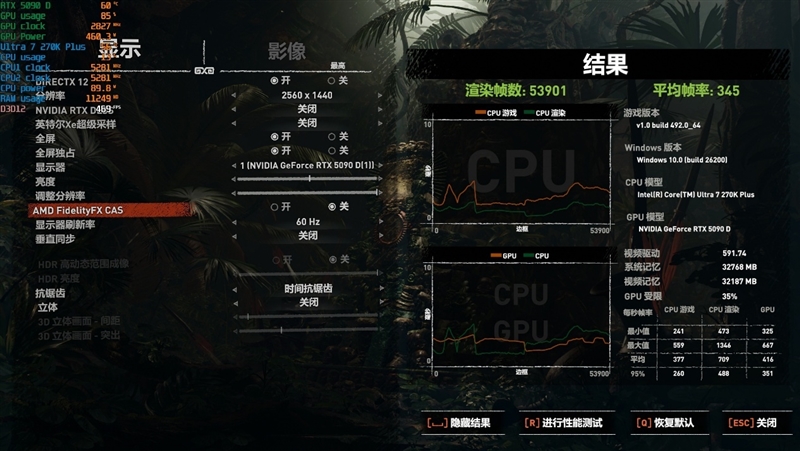 亡羊补牢 为时未晚否！酷睿Ultra 7 270K/5 250K Plus首发评测：游戏性能大幅提升